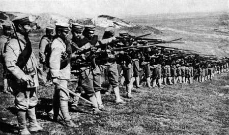 Военные действия в колониях - Первая мировая война (1914)